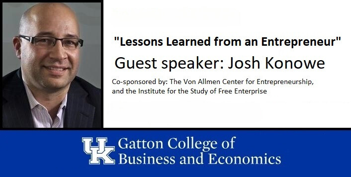 Josh Konowe: Lessons Learned from an Entrepreneur Flyer